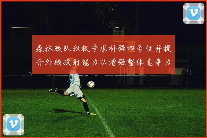 森林狼队积极寻求补强四号位并提升外线投射能力以增强整体竞争力